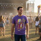MAN WEARING TOM PETTY TEE TPH513S, TPH513M, TPH513L, TPH513XL, TPH513XXL