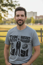 MAN WEARING TOM PETTY TEE TPH521S, TPH521M, TPH521L, TPH521XL, TPH521XXL, TPH521XXXL, TPH521XXXXL, TPH521XXXXXL