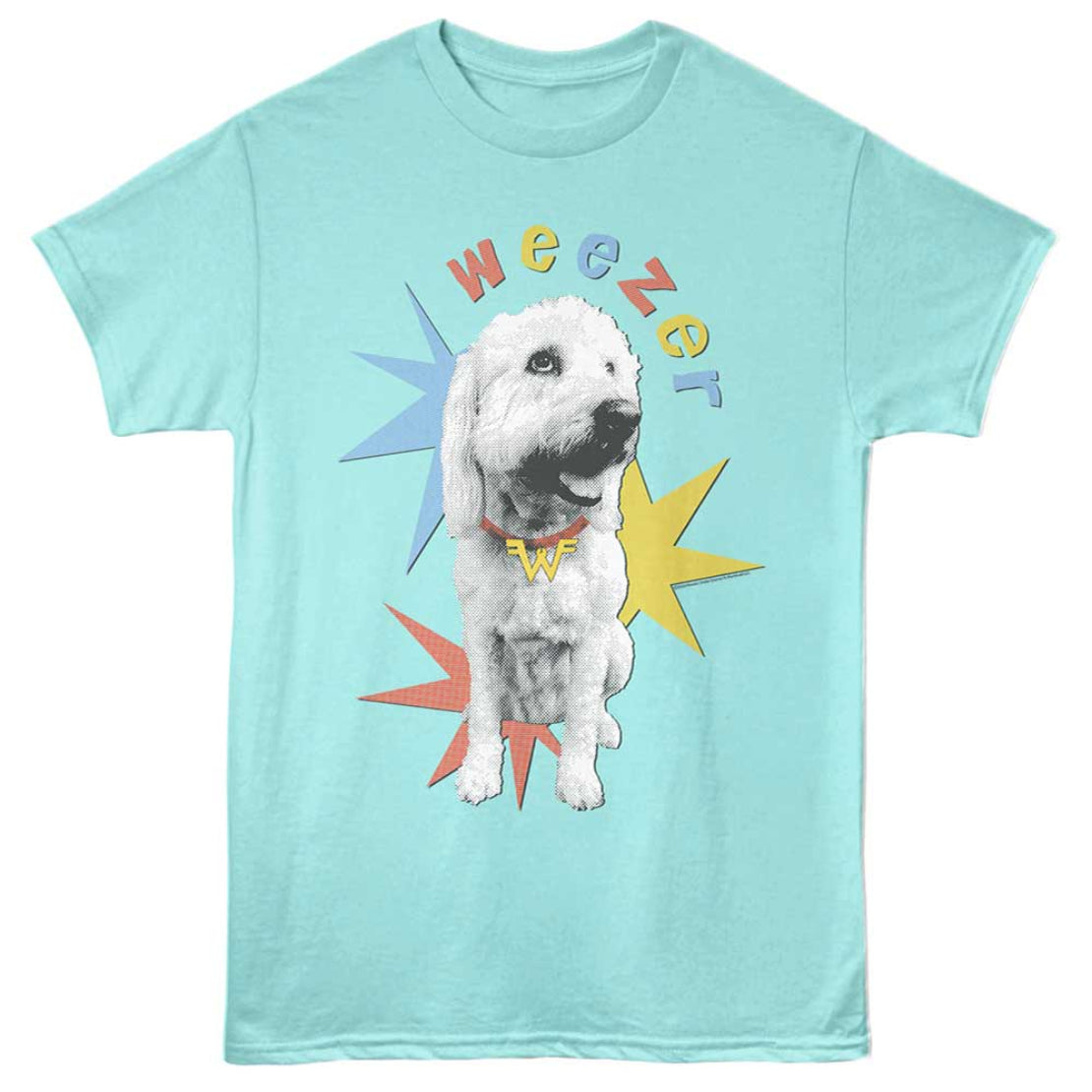 Weezer dog tee