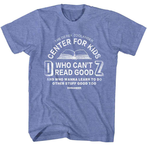zoolander center for kids t-shirt