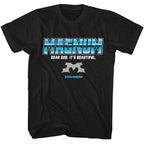 zoolander magnum black t-shirt