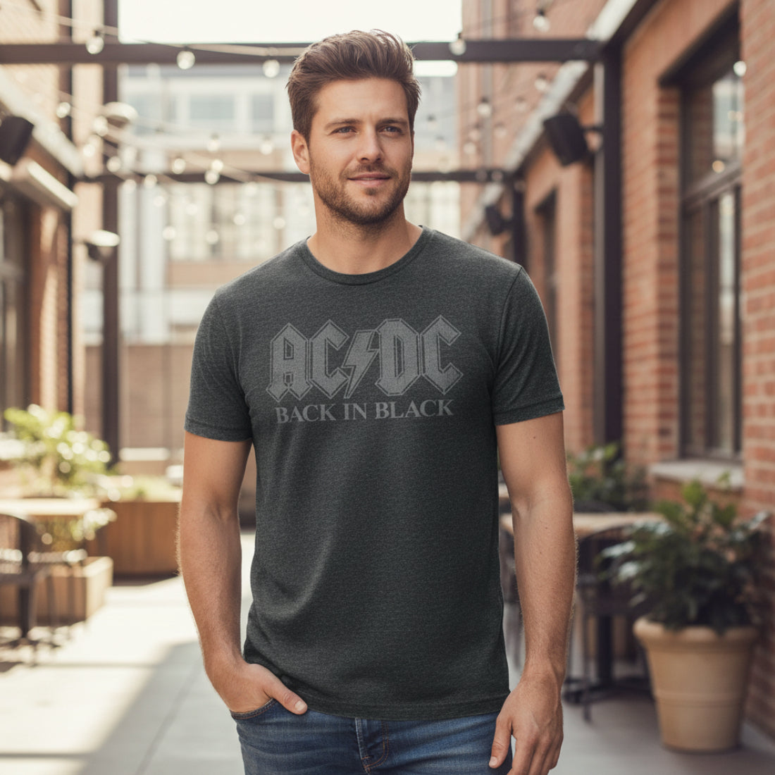 MAN WEARING ACDC BACK IN BLACK SHIRT ACDC5199-VINWSHS, ACDC5199-VINWSHM, ACDC5199-VINWSHL, ACDC5199-VINWSHXL, ACDC5199-VINWSHXXL