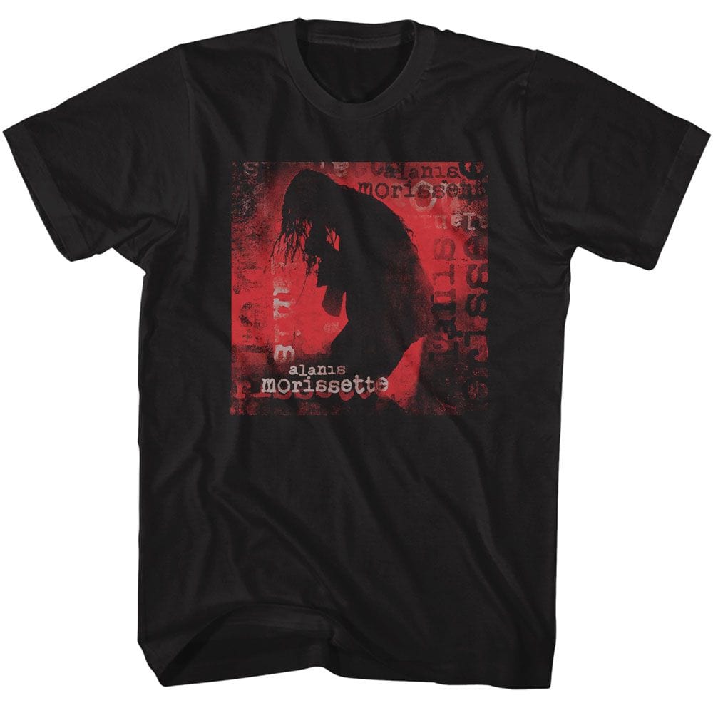 Alanis Morissette Text Overlay T-Shirt