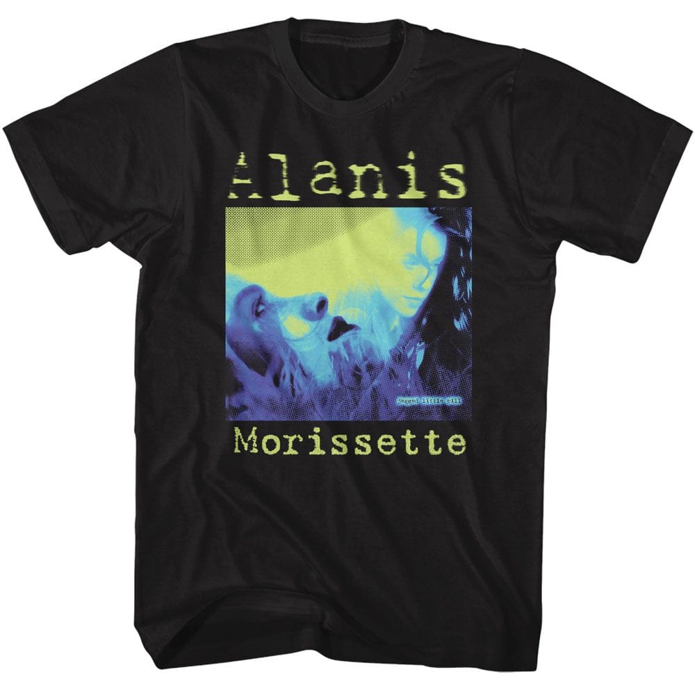 Alanis Morissette Tri Color Jagged Little Pill T-Shirt