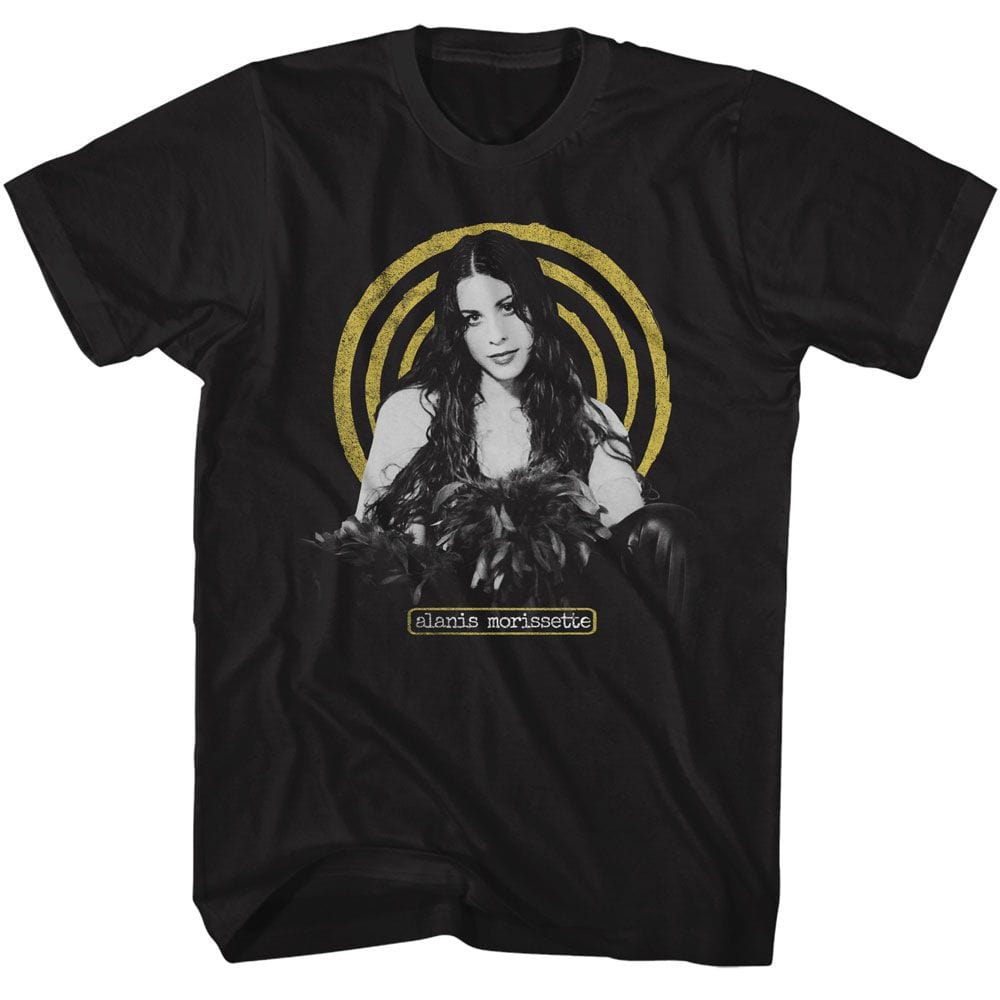 Shirt Alanis Morissette Yellow Spiral T-Shirt