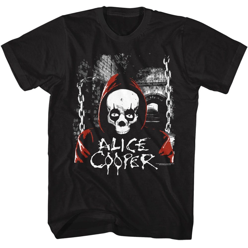 Alice Cooper Hooded Skull T-Shirt