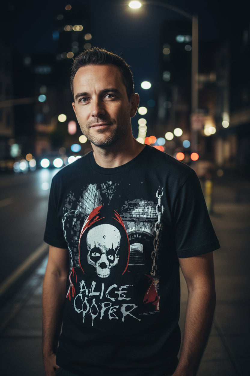 man wearing alice cooper tee ACOOP501S, ACOOP501M, ACOOP501L, ACOOP501XL, ACOOP501XXL, ACOOP501XXXL, ACOOP501XXXXL, ACOOP501XXXXXL