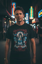 man wearing alice cooper tee MM-ACO-01S, MM-ACO-01M, MM-ACO-01L, MM-ACO-01X, MM-ACO-01XX, MM-ACO-01XXX