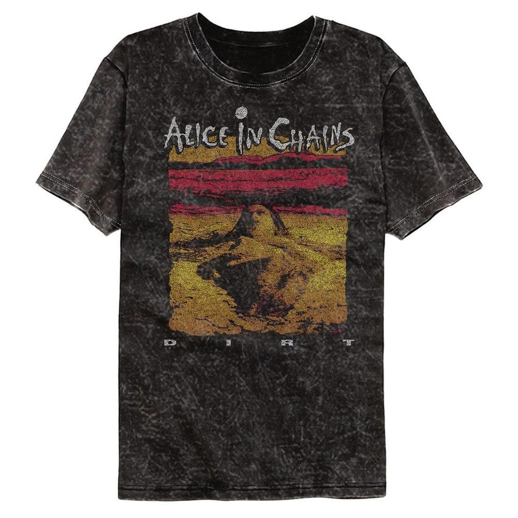 Alice in Chains Dirt Mineral Wash T-Shirt AIC501-MINWSHS, AIC501-MINWSHM, AIC501-MINWSHL, AIC501-MINWSHXL, AIC501-MINWSHXXL