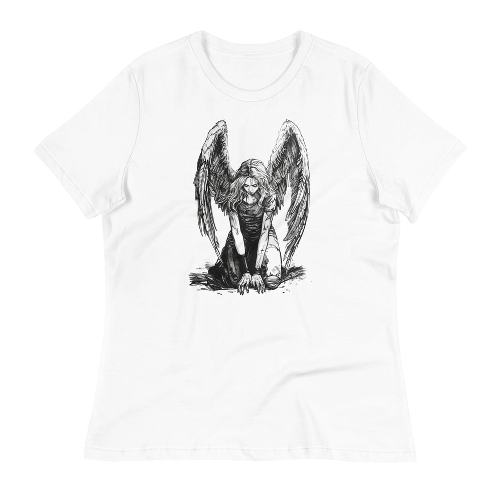 S Another Fallen Angel Illustrated Women's Relaxed T-Shirt 9302348_10252