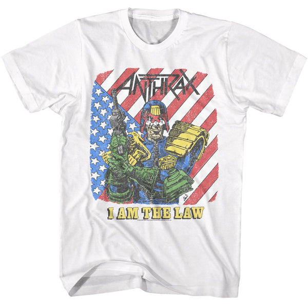 Anthrax I am the Law Official T-Shirt