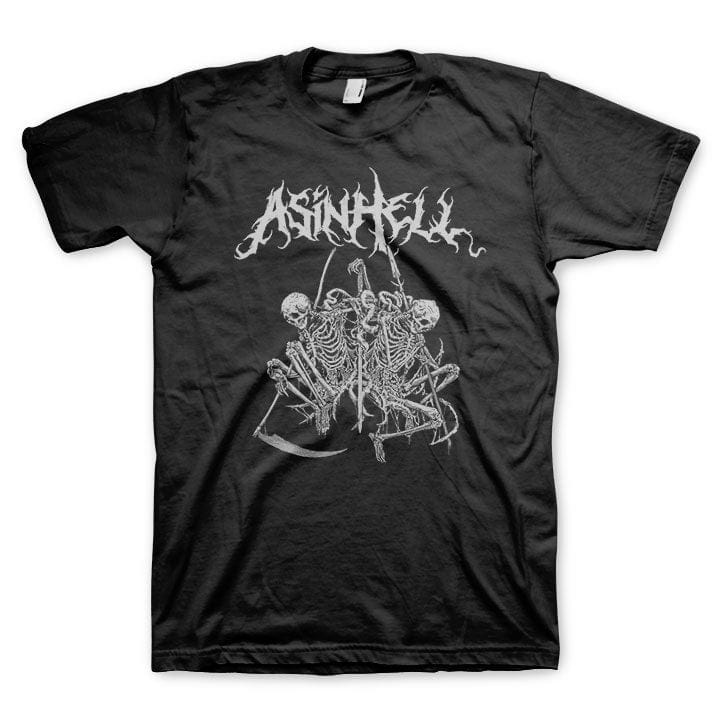 As In Hell - Skeletons T-Shirt