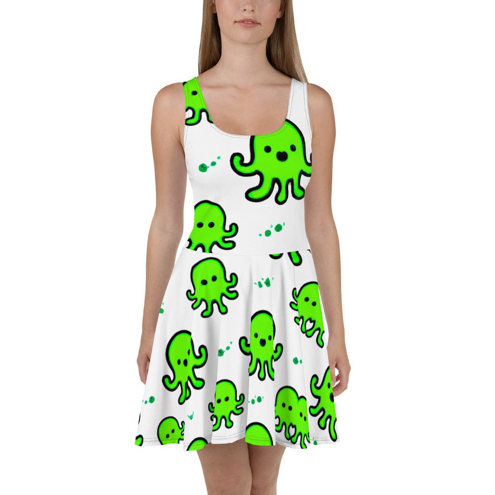 XS Baby Cthulhu Skater Dress