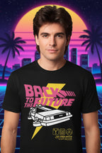 MAN WEARING BTTF TEE BTF5453S, BTF5453M, BTF5453L, BTF5453XL, BTF5453XXL, BTF5453XXXL, BTF5453XXXXL, BTF5453XXXXXL