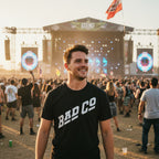 MAN WEARING BAD CO TEE BCO502S, BCO502M, BCO502L, BCO502XL, BCO502XXL, BCO502XXXL, BCO502XXXXL, BCO502XXXXXL