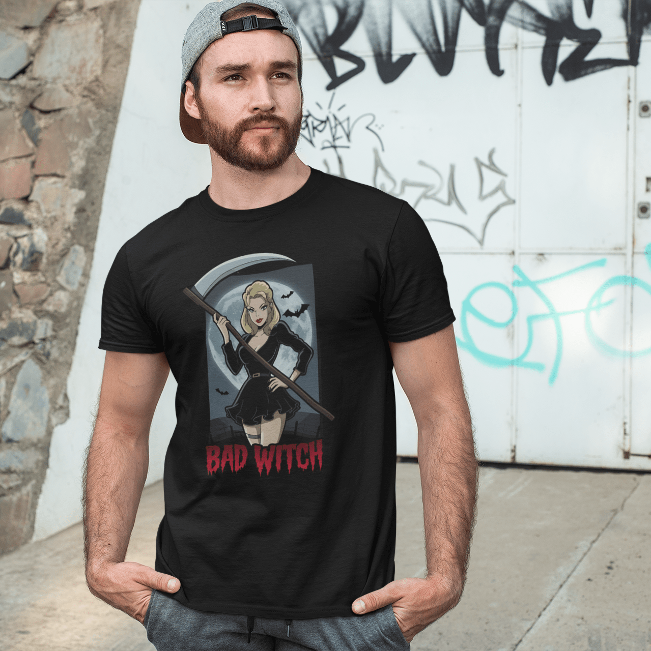 Bad Witch Halloween Unisex T-Shirt