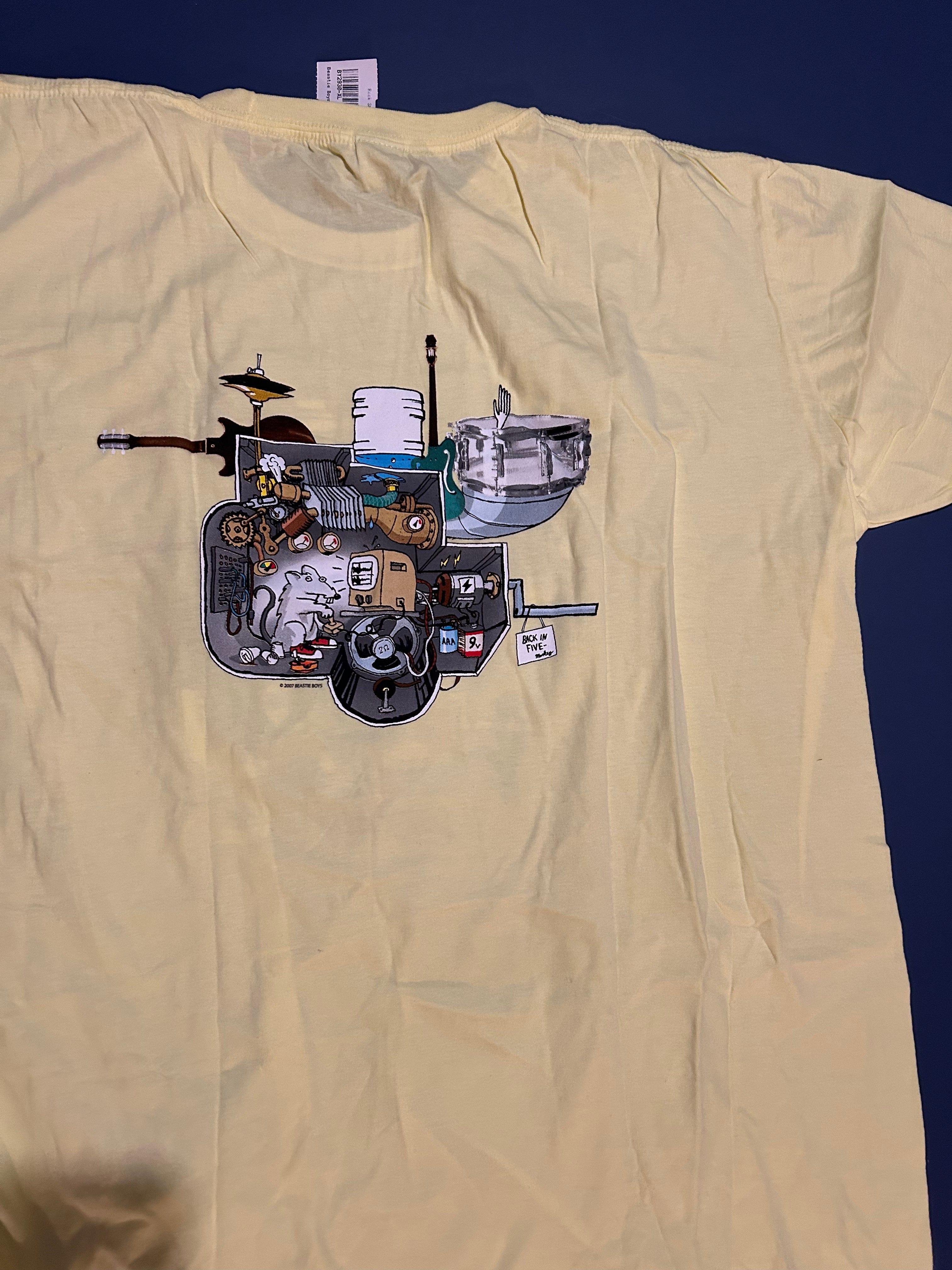 Beastie Boys Machine Slim Fit Unisex T-Shirt