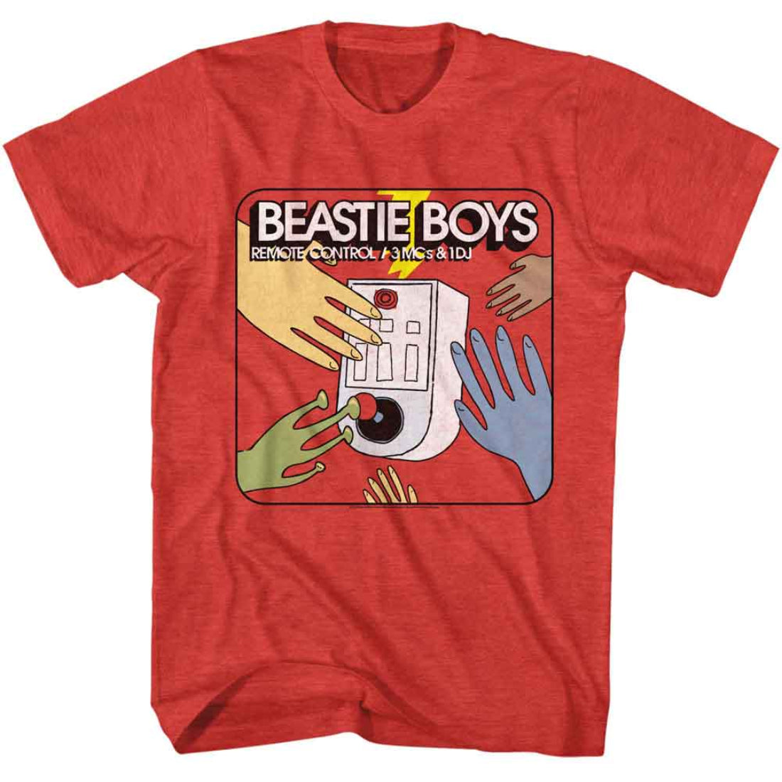 Beastie Boys Remote Control Red Heather T-Shirt