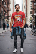 MAN WEARING BEASTIE BOYS TEE BBS504S, BBS504M, BBS504L, BBS504XL, BBS504XXL, BBS504XXXL, BBS504XXXXL, BBS504XXXXXL