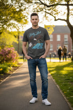 MAN WEARING BILLY IDOL TEE IDOL570S, IDOL570M, IDOL570L, IDOL570XL, IDOL570XXL