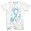 Billy Idol Pastel Unisex White T-Shirt