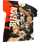 Bleach Group Allover Front Print T-Shirt