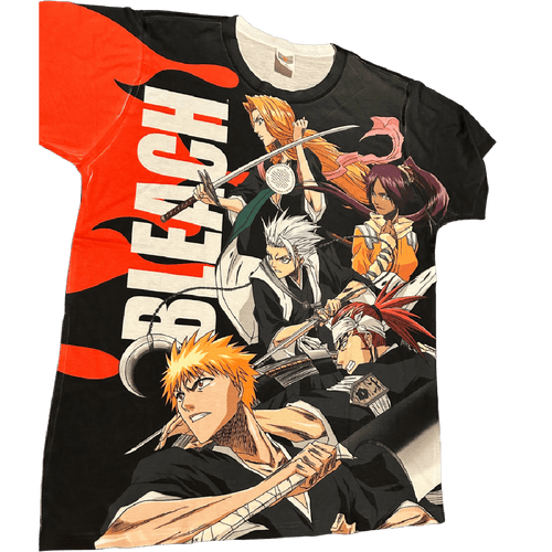 Bleach Group Allover Front Print T-Shirt