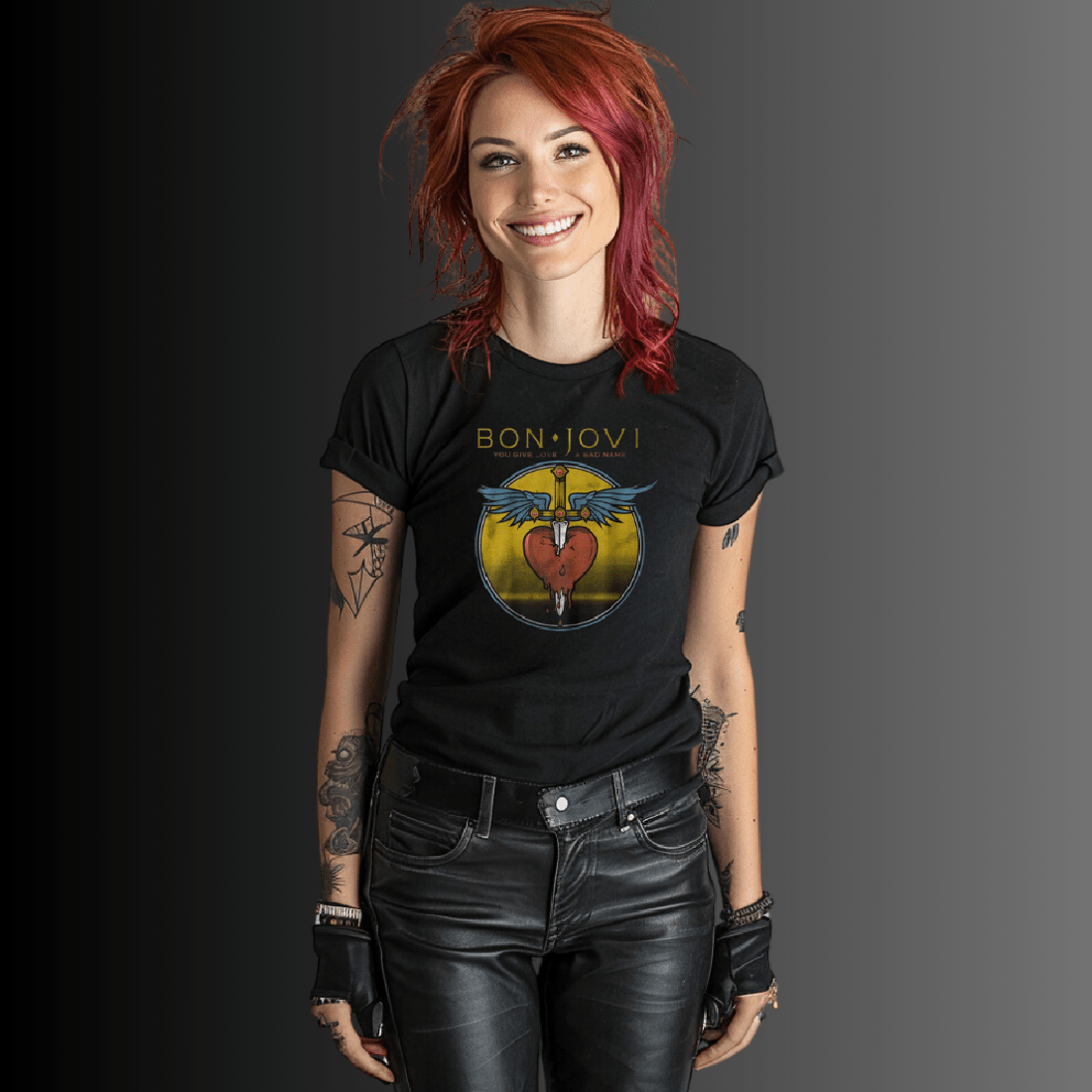 Bon Jovi Bad Name Women's T-Shirt