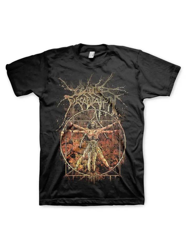 Cattle Decapitation Vitruvian Unisex Black T-Shirt