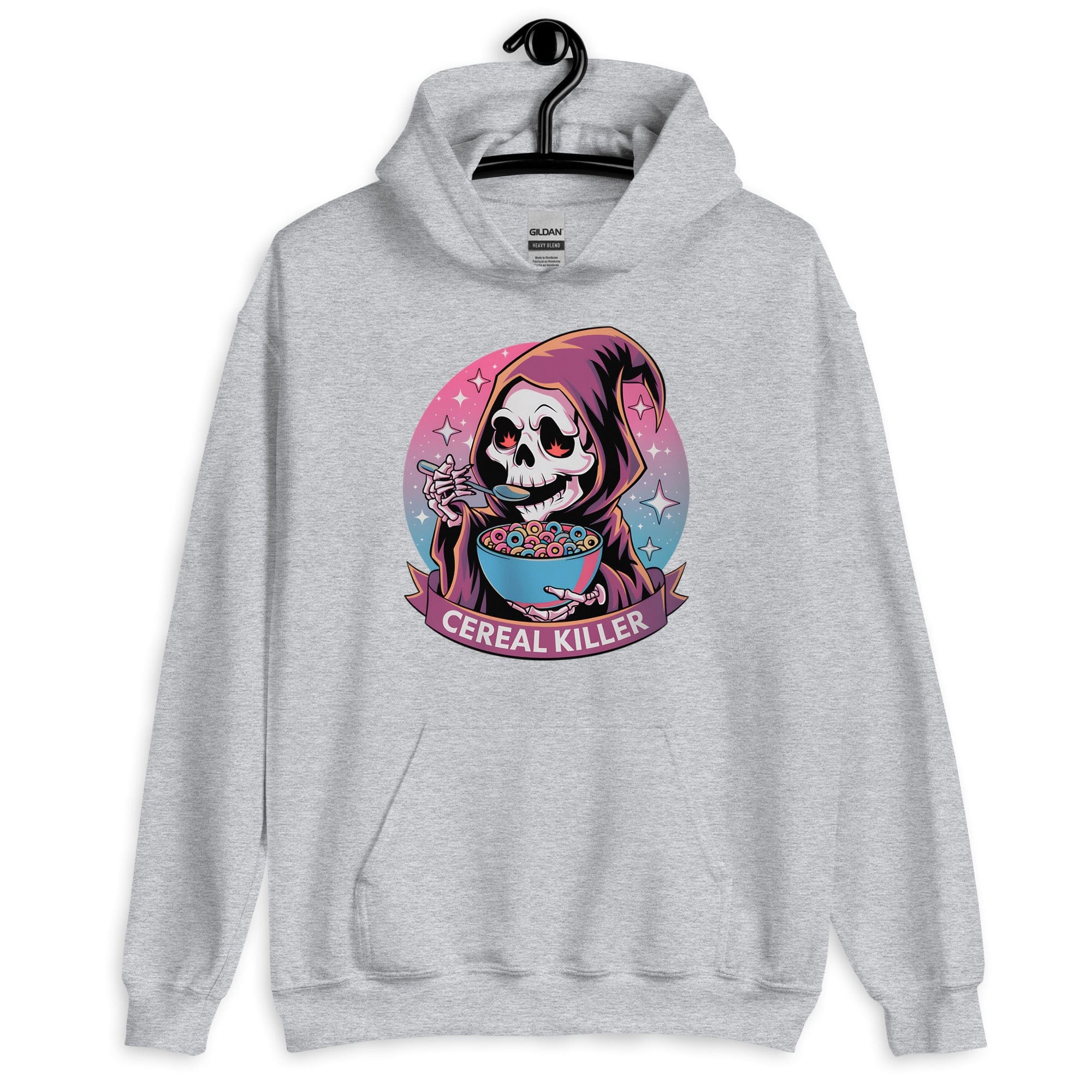 Sport Grey / S Cereal Killer Unisex Pullover Hoodie 4549771_5610
