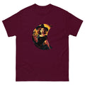 Maroon / S Witch in Crescent Moon T-Shirt 8089006_12634