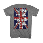 Def Leppard Gunter Gleiben Unisex Grey Heather T-Shirt BACK DEF5171S, DEF5171M, DEF5171L, DEF5171XL, DEF5171XXL, DEF5171XXXL, DEF5171XXXXL, DEF5171XXXXXL