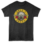 Guns n Roses Bullet Black Heather T-Shirt