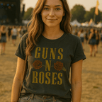Guns N Roses GNR Logo Comfort Colors T-Shirt