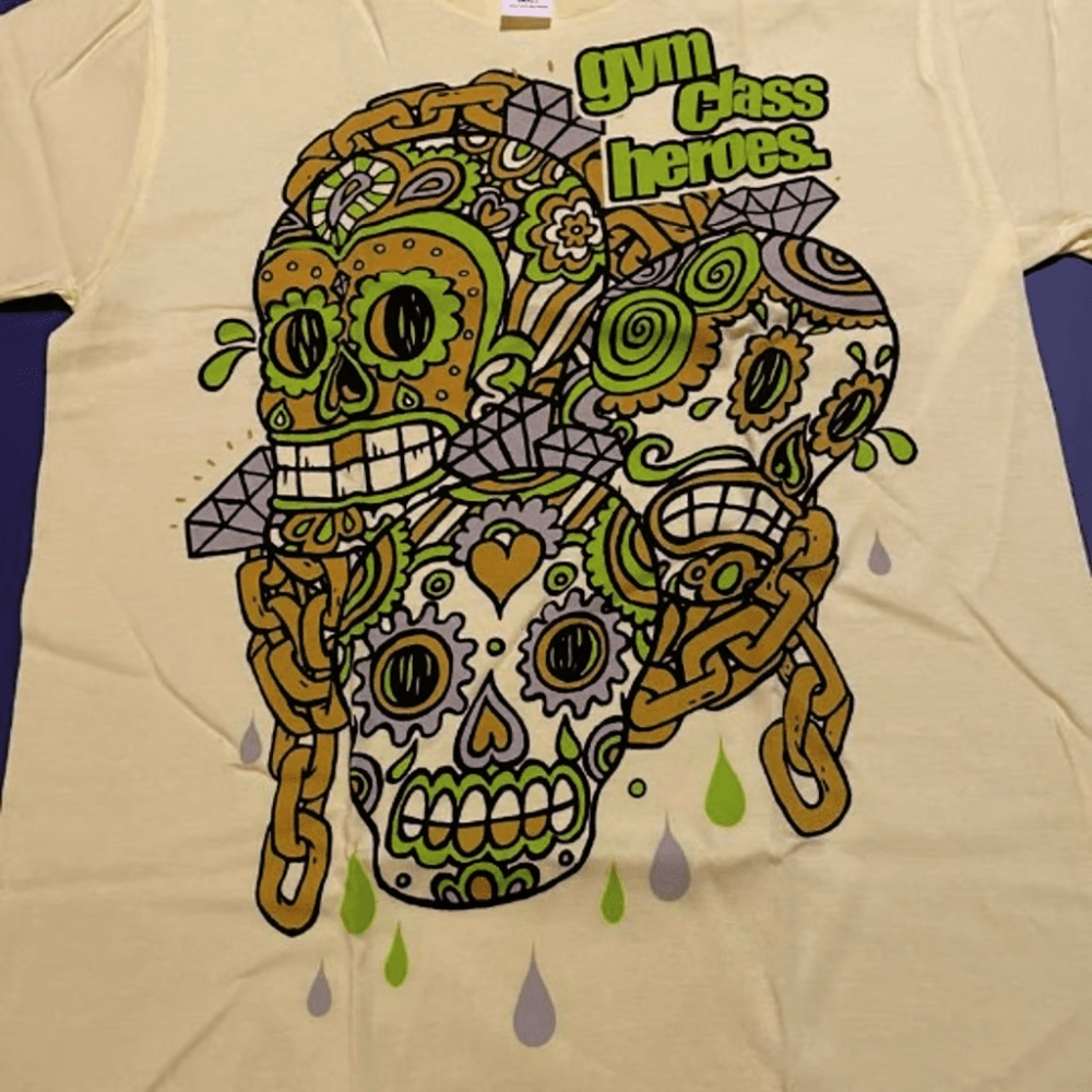 Gym Class Heroes Sugar Skulls T-Shirt
