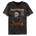 Halloween Spanish Poster Mineral Wash T-Shirt