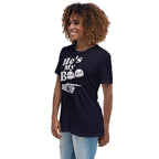 He's My Boo Halloween Women's Relaxed T-Shirt