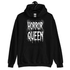 Black / S Horror Queen Unisex Pullover Hoodie 9277461_5530