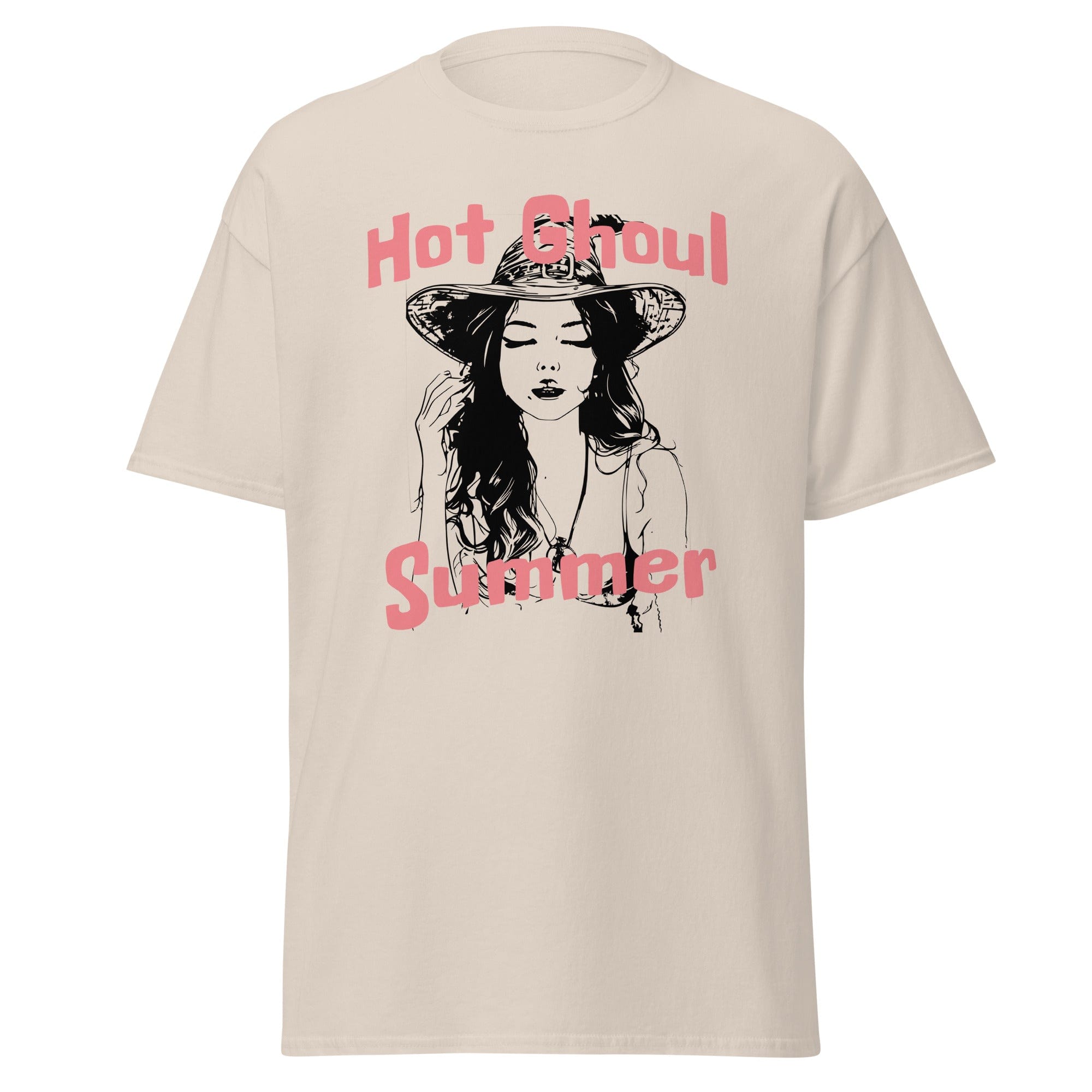 Natural / S Hot Ghoul Summer Summerween Witch Unisex T-Shirt 1947258_11556