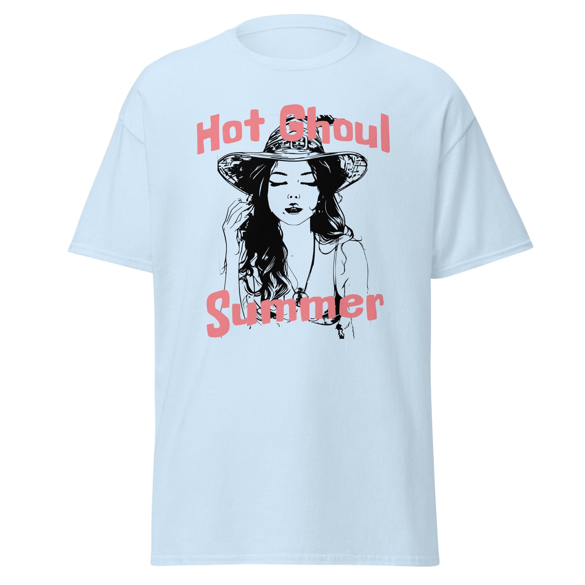 Light Blue / S Hot Ghoul Summer Summerween Witch Unisex T-Shirt 1947258_15861