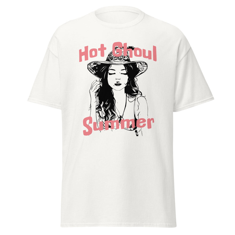 White / S Hot Ghoul Summer Summerween Witch Unisex T-Shirt 1947258_11576