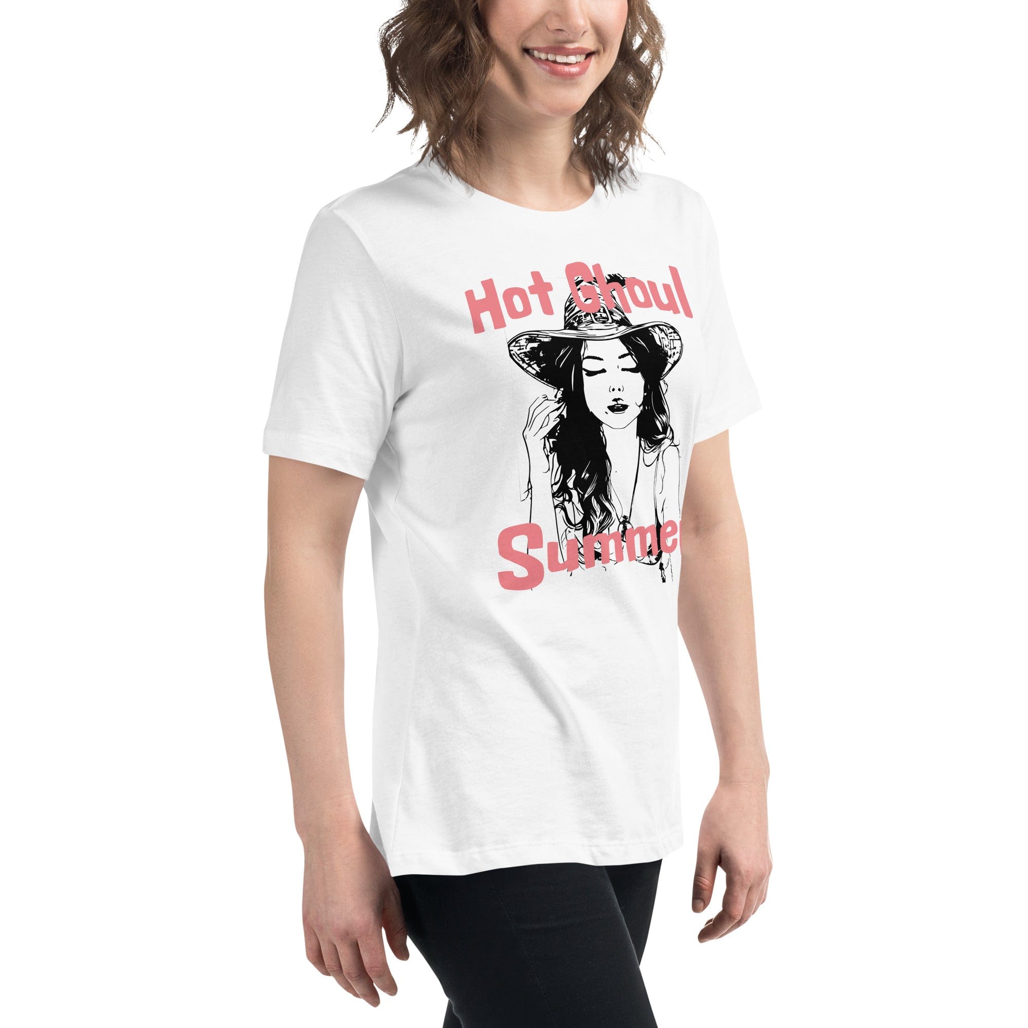 Hot Ghoul Summer Witch Women's Relaxed T-Shirt