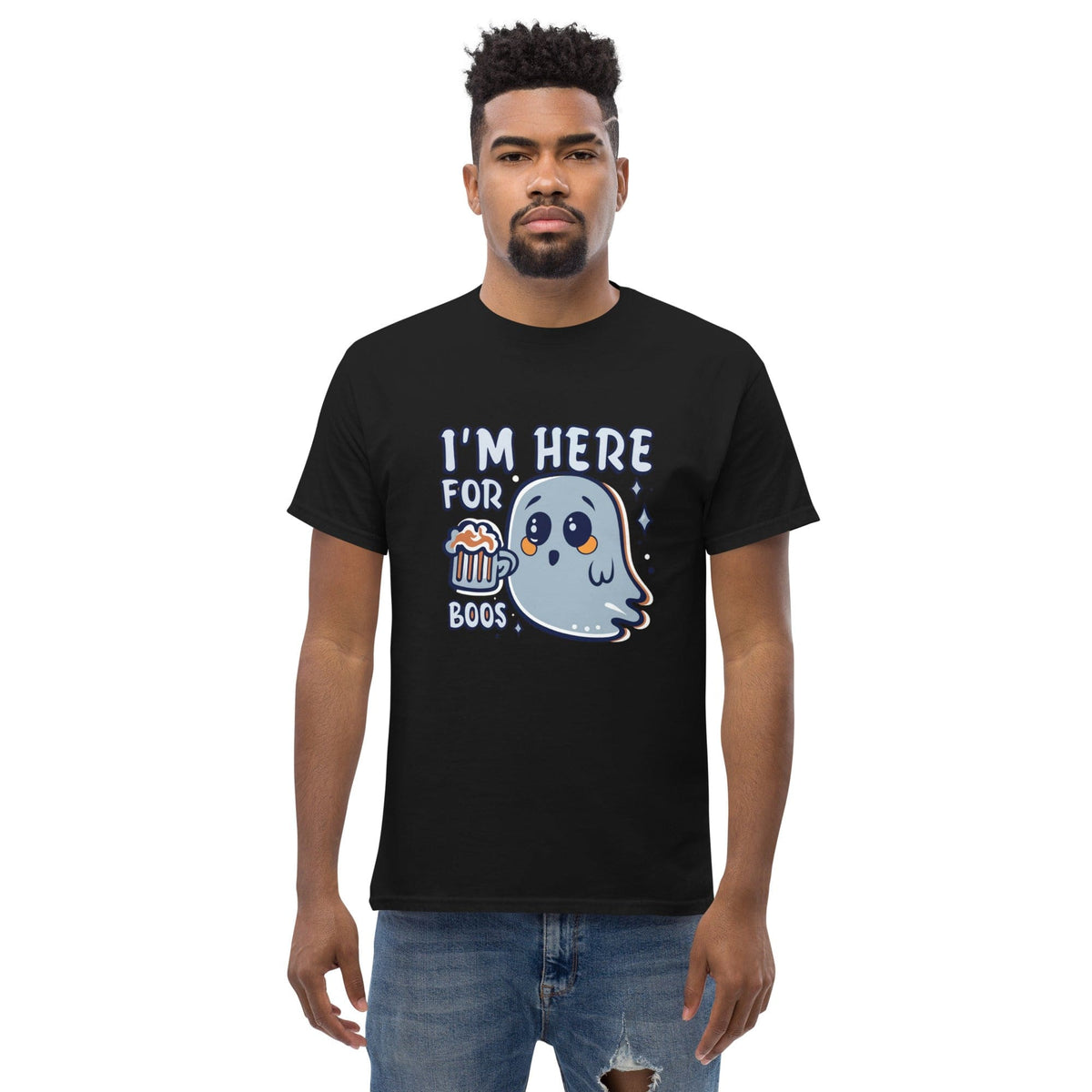 Black / S I'm Here for the Boos T-Shirt