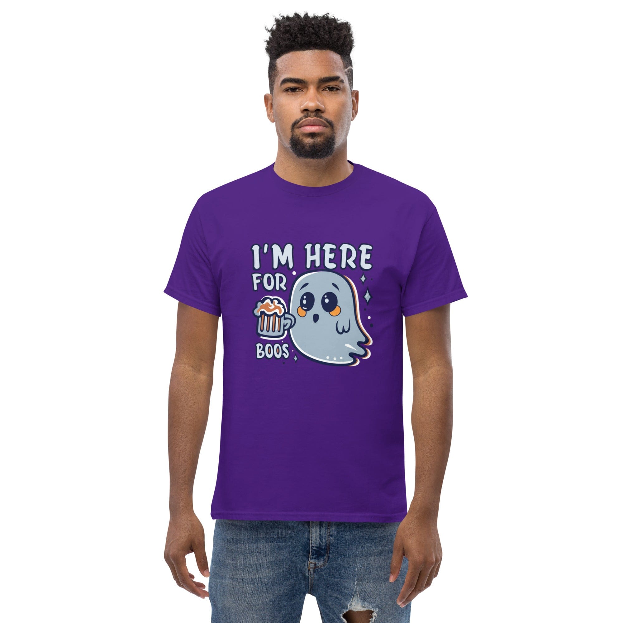 Purple / S I'm Here for the Boos T-Shirt 2373870_15873