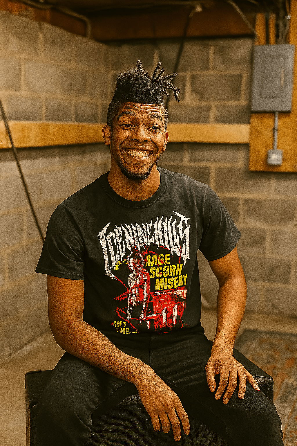 Ice Nine Kills Rage Scorn Misery T-Shirt