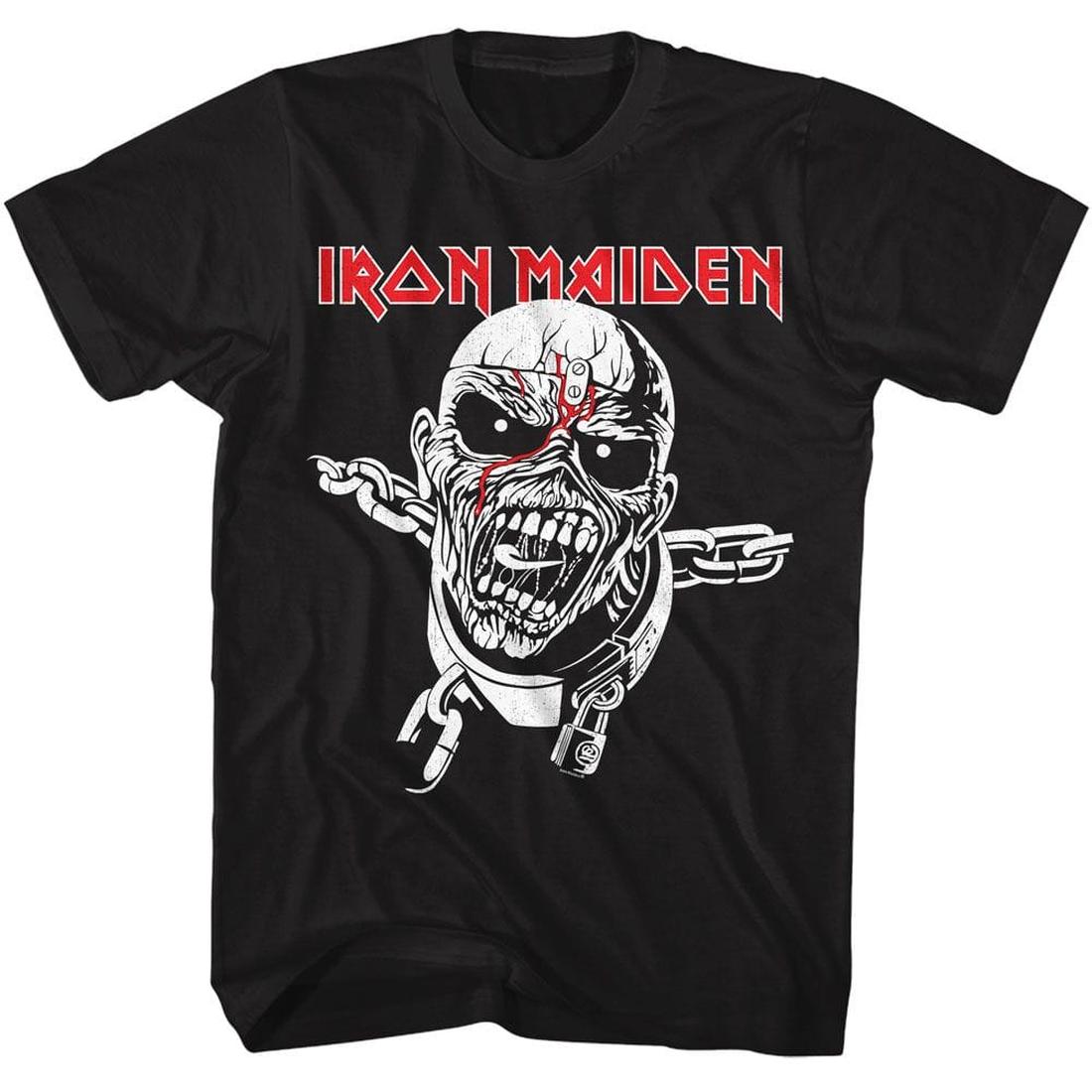 Iron Maiden Piece of Mind Black Unisex T-Shirt