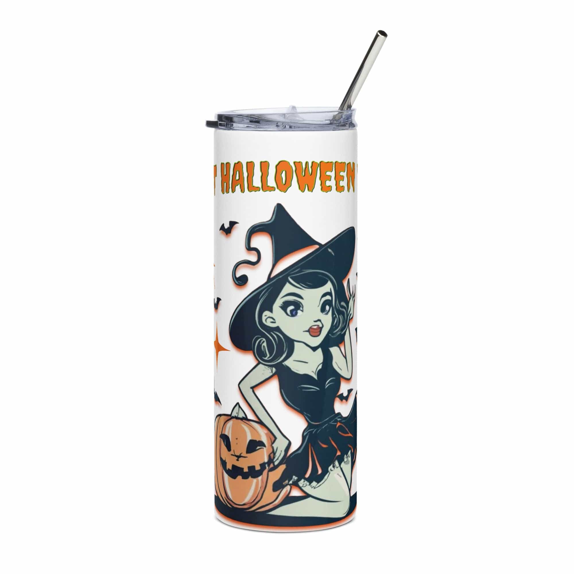 White Is It Halloween Yet 20oz Stainless Steel Tumbler 7124433_15005