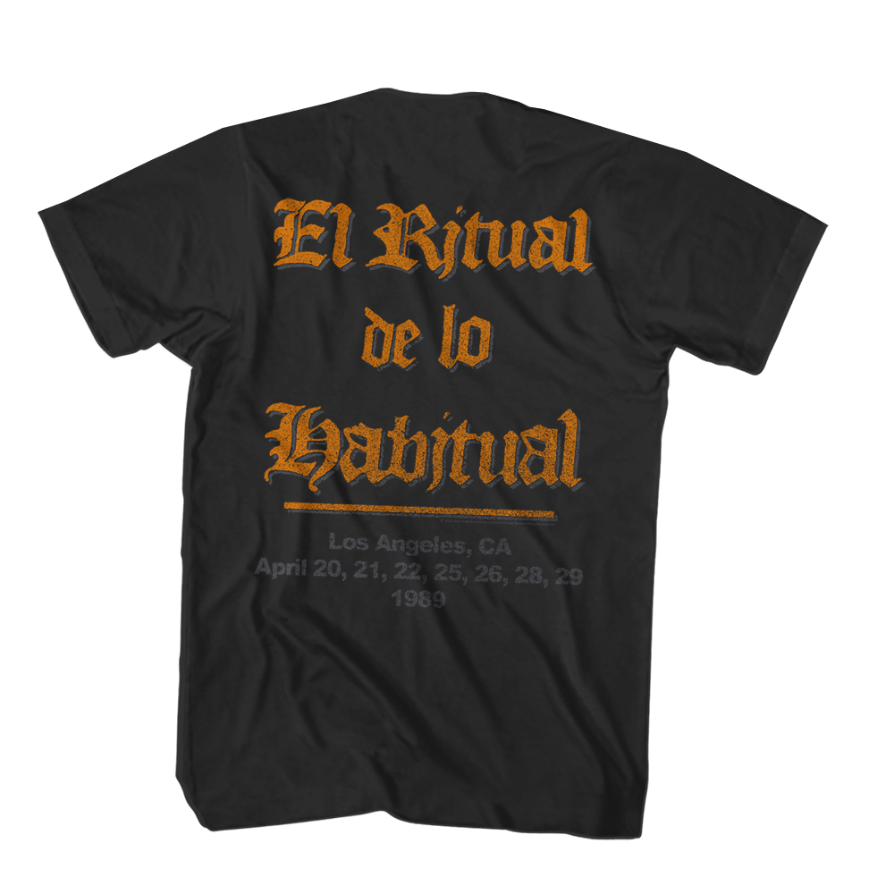 Janes Addiction Mens El Ritual Black T-Shirt