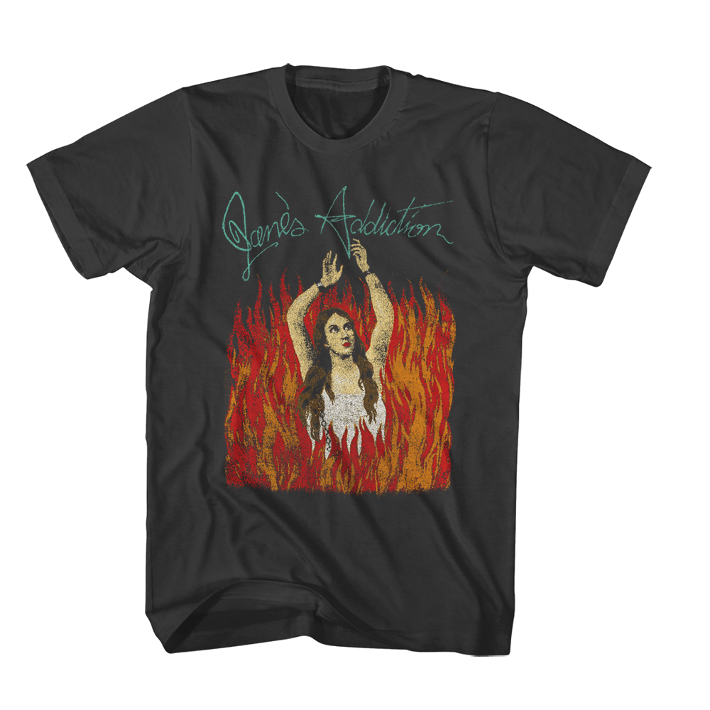 Janes Addiction Mens El Ritual Black T-Shirt