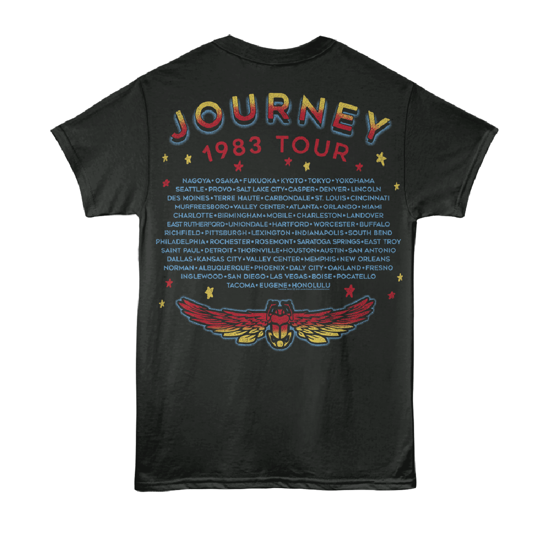 Journey 1983 World Tour T-Shirt